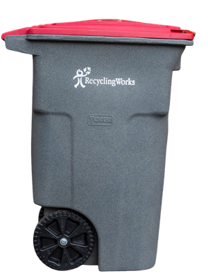 64 gallon glass recycling bin missoula