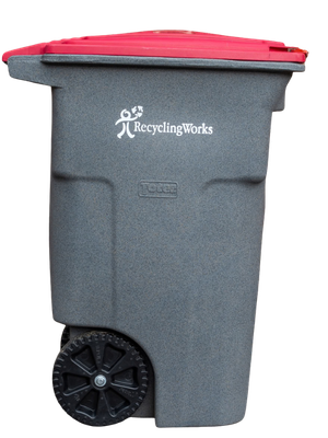 64 gallon glass recycling bin missoula
